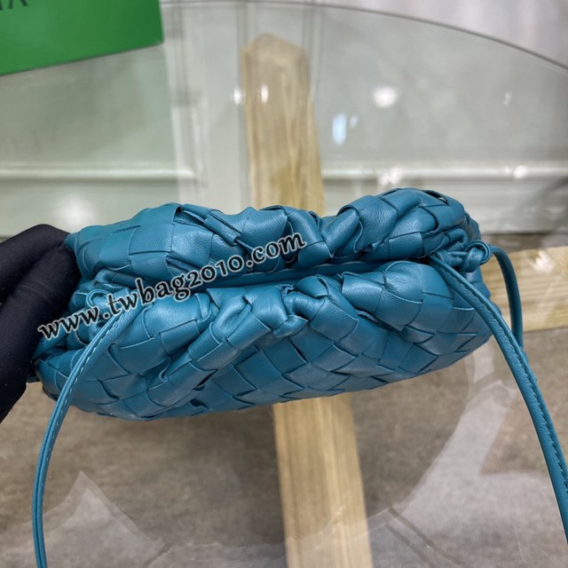 Bottega veneta高端女包 98061 寶緹嘉升級版小號編織雲朵包 BV經典款純手工編織羔羊皮女包  gxz1175